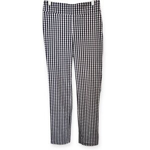 EUC J. McLaughlin Classic Black and White Checkered Woman’s Dress Pants